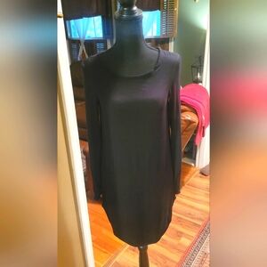 Dividend H& M Black long Sleeve Casual Dress